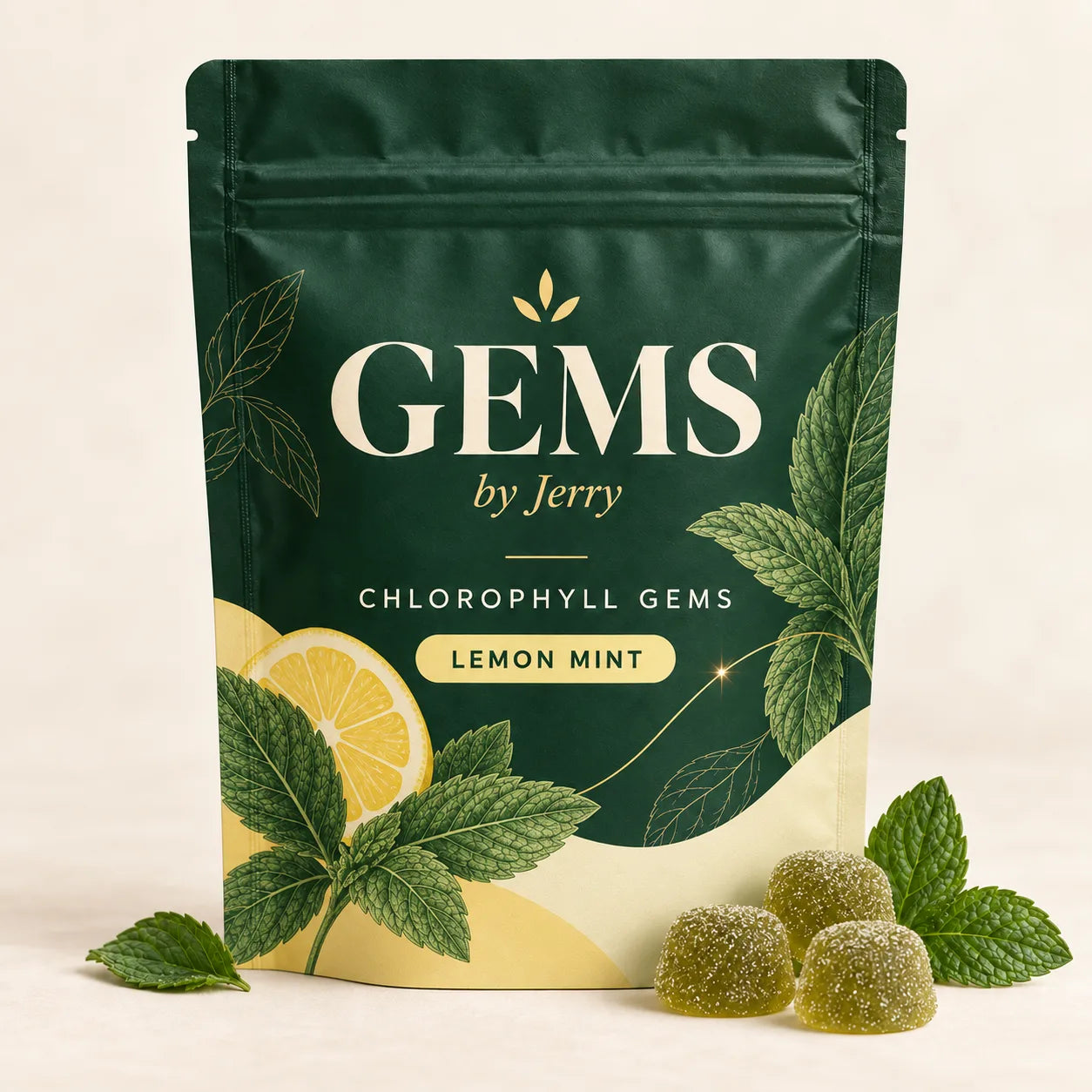 GEMS by Jerry Lemon Mint pouch